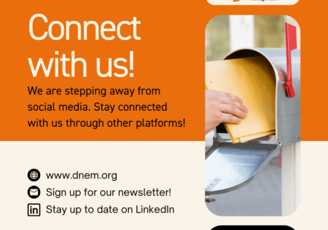 Social media exit notice